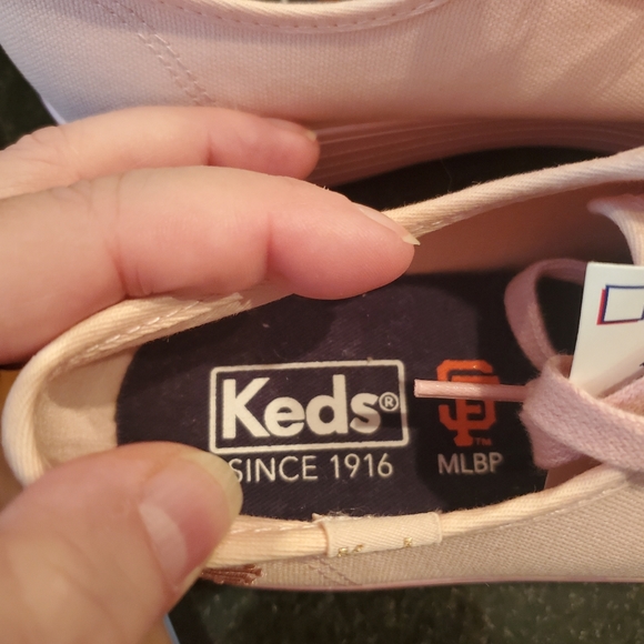 Keds MLB blush triple kick San Francisco Giants sneakers - Picture 7 of 7